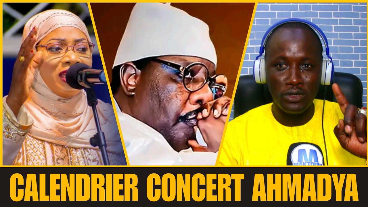 CALENDRIER CONCERT SEYDA BINTA THIAM / FIRKHATOU AHMADYA
