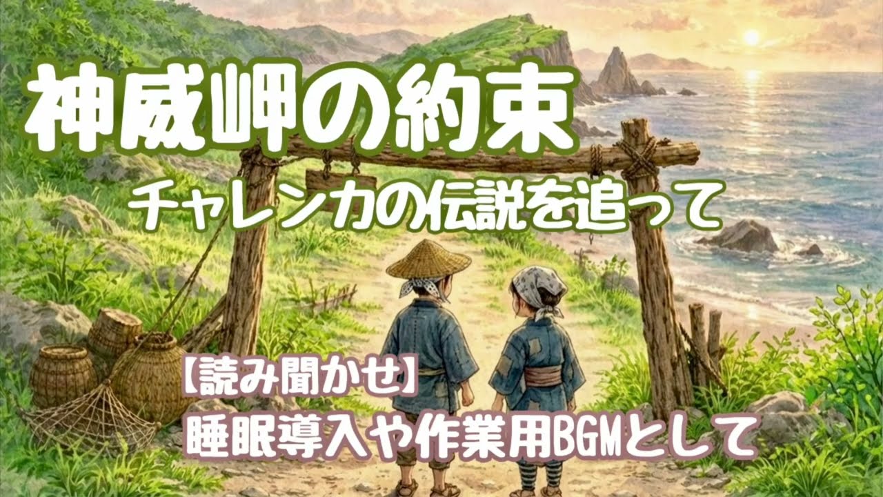 【睡眠導入】北海道積丹町神威岬“チャレンカの伝説を追って”