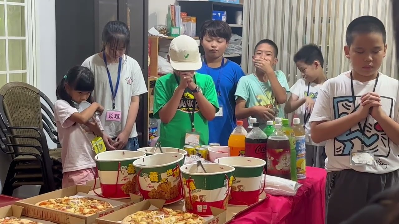 2025.7.26 林口長老教會 品格營 謝飯禱告