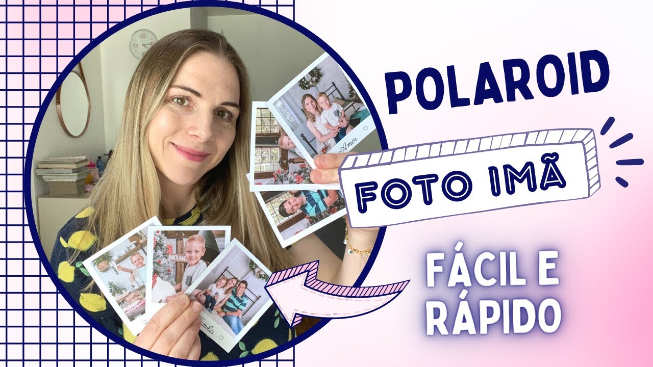 COMO FAZER FOTO IMÃ PARA LEMBRANCINHAS