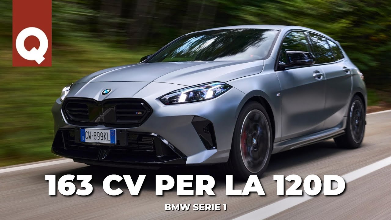 BMW 120d 2025 | Nuovo LOOK più SPORTIVO e DIESEL ibrido (consumi reali, pro e contro)