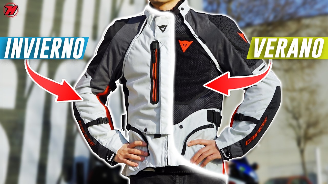 Review chaqueta DAINESE SUPER ADVENTURE Absoluteshell, perfecta para MOTO TRAIL 🏔️
