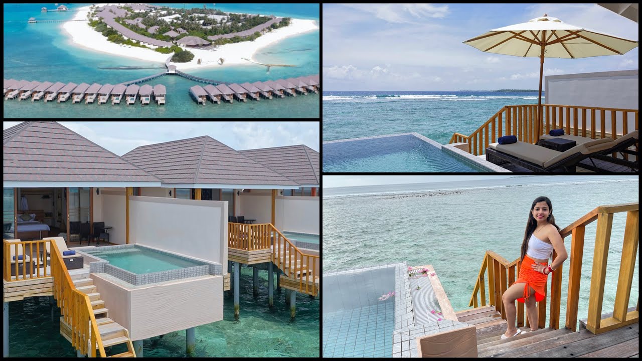 5 * Most luxurious | Maldives | Water villa with pool tour | in 4k