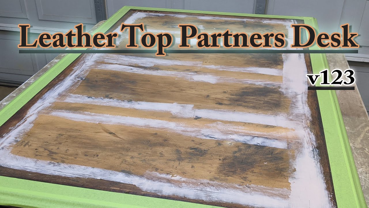 Кожаный стол Top Partners v123