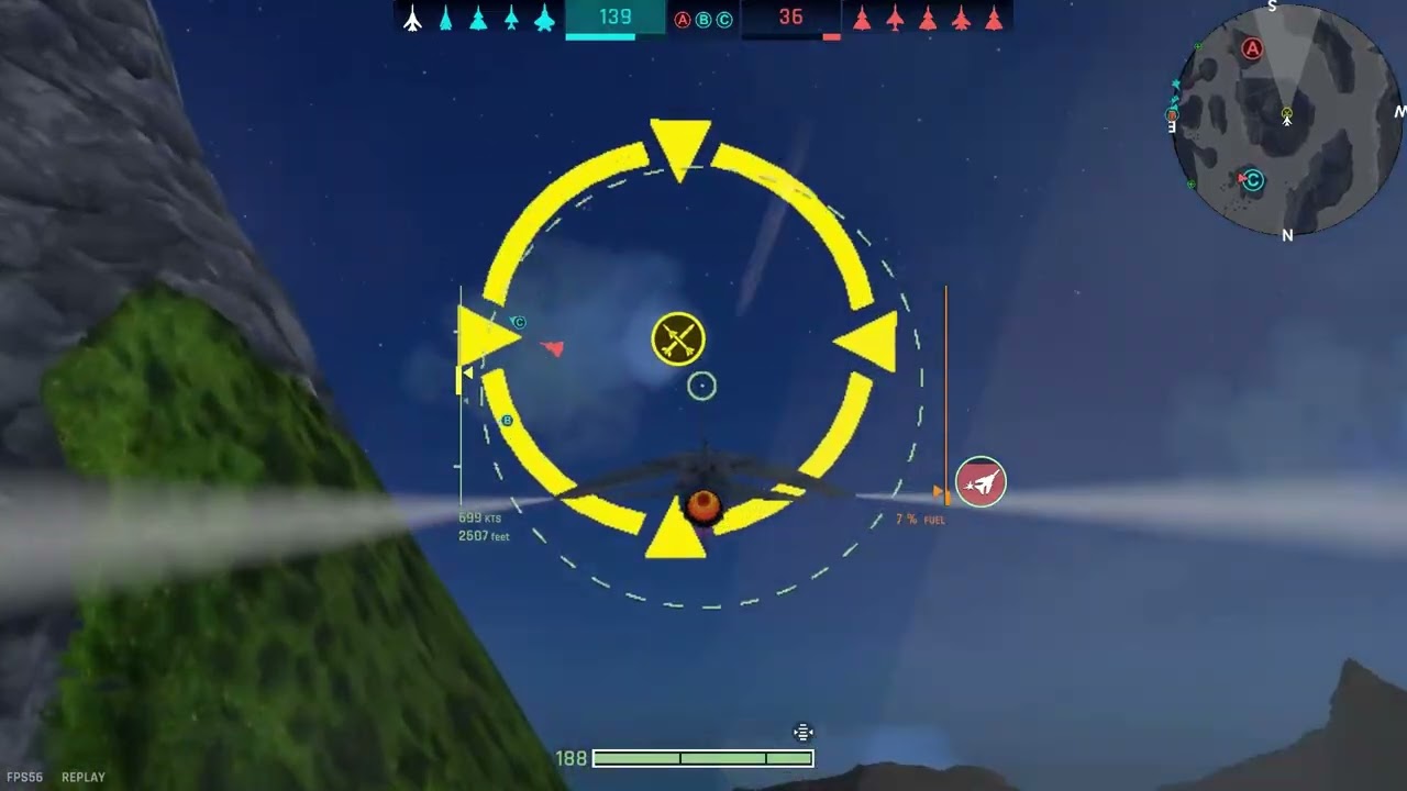Mig 23 Volcán Superioridad 6 Derribos