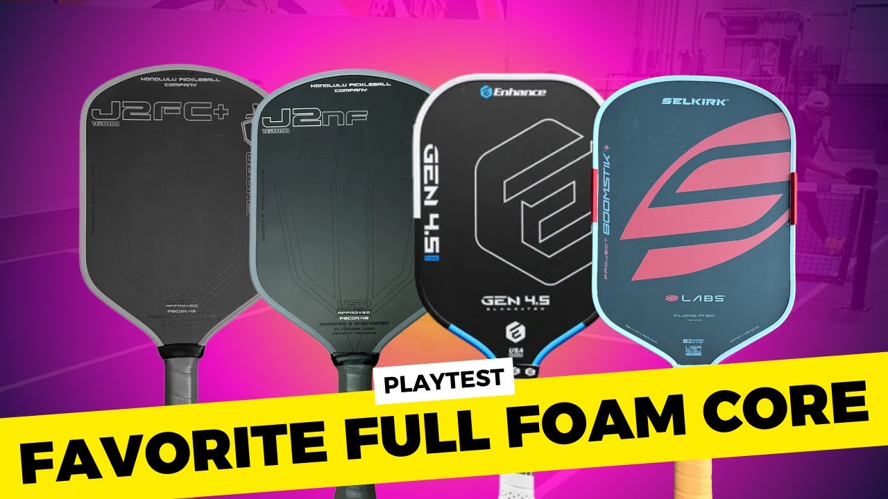 Boomstik vs Honolulu J2NF vs J2FC+ vs Enhance Gen 4.5 | Full Foam Paddle Playtest & Power Breakdown