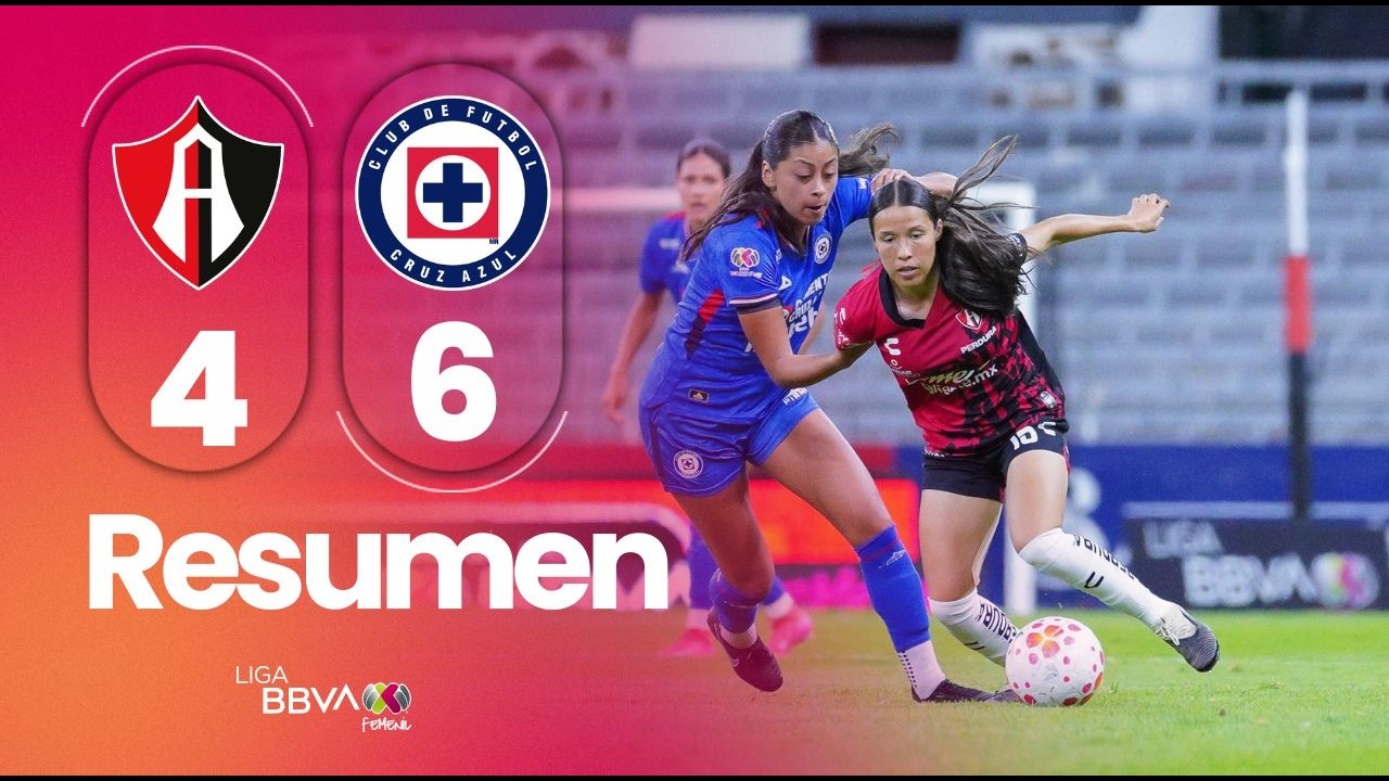 Atlas 4 - 6 Cruz Azul | Lluvia de goles en el Jalisco