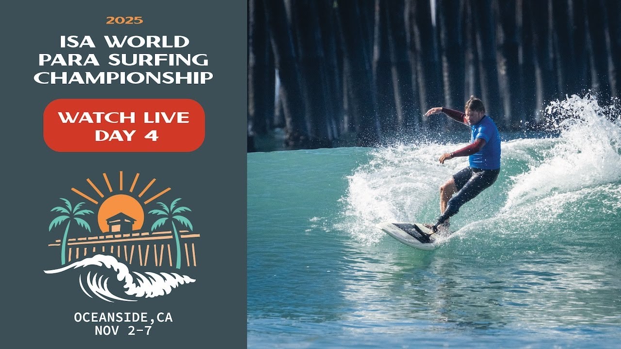 WEBCAST -  Competition Day 4 - 2025 ISA World Para Surfing Championship