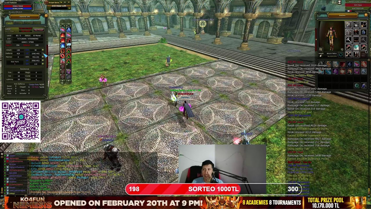 #KO4FUN  Server Nemesis #knightonline