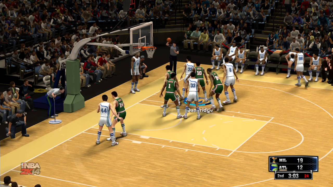 NBA 2K14 Геймплей - Матч 