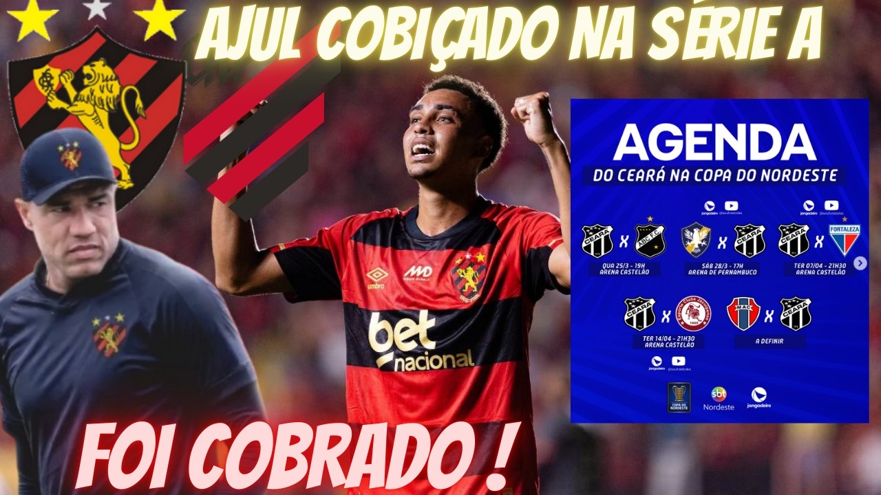 💣RÓGER FOI COBRADO PELOS JOGADORES ! MARCELO AJUL PODE SER NEGOCIADO COM ATHLETICO ! CEARÁ COPA NE