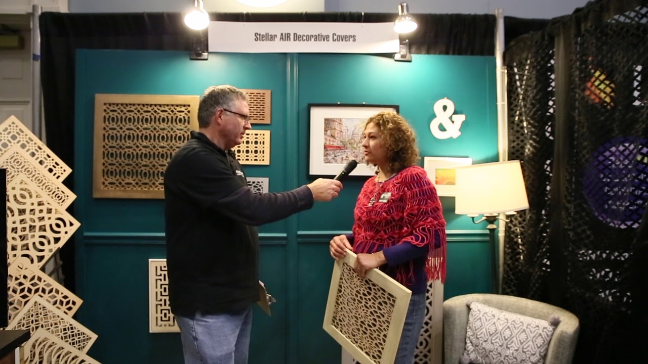 Stella Air Decorative Vent Covers at the 2019 Charleston Home + Design Show