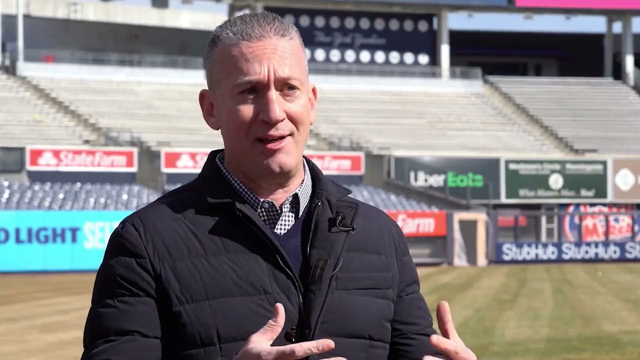 How the Yankee Stadium turf gets ready for baseball