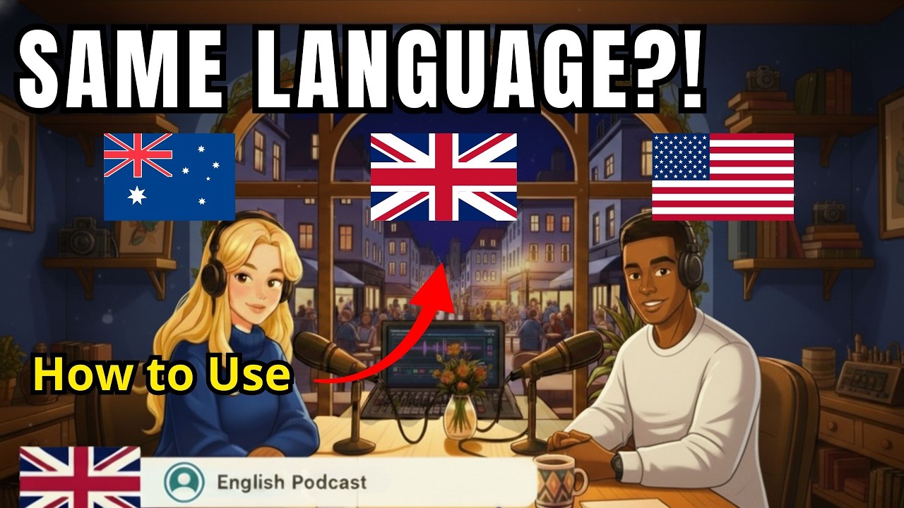 How to Understand UK, USA & AUS Accents in English | Listening & Conversation Practice
