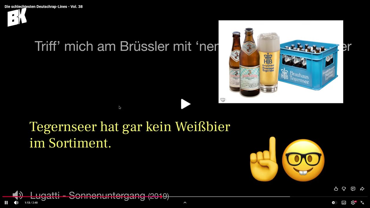 Du siehst was ? | Die schlechtesten Deutschrap-Lines - Vol. 38 | Reaction