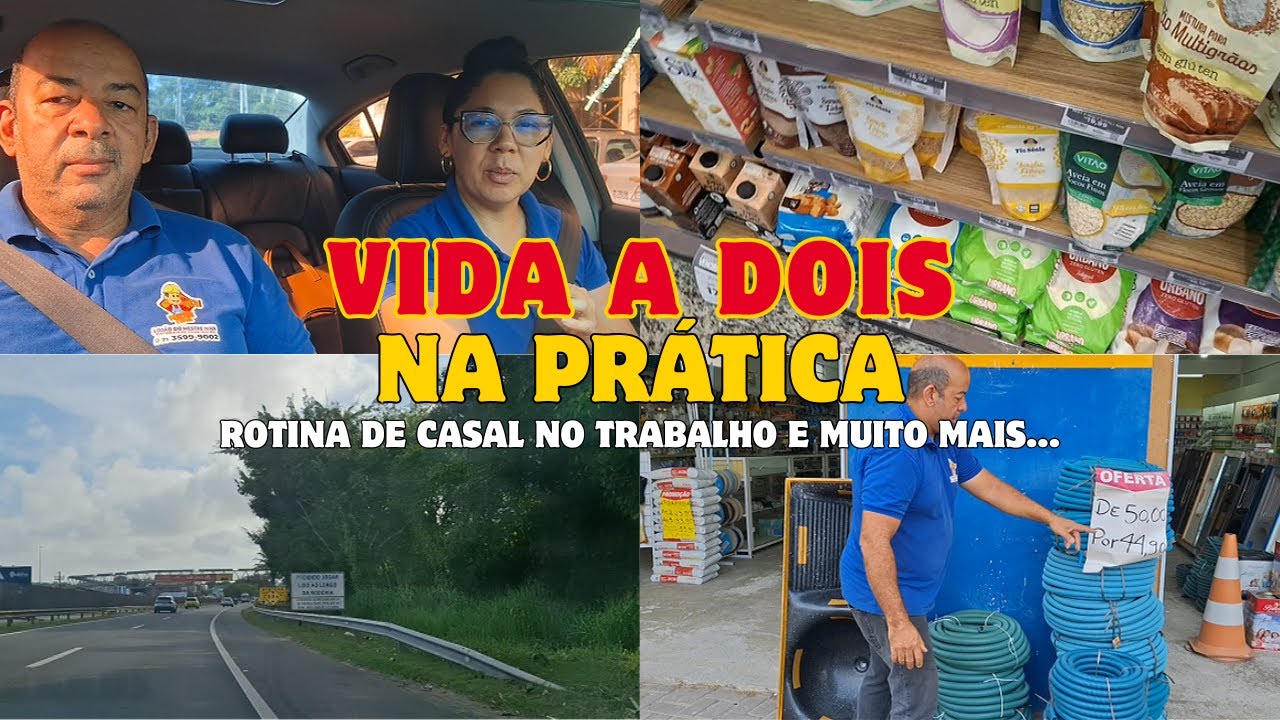 NOSSA ROTINA DE VERDADE NO SÁBADO VIDA A DOIS NA PRÁTICA