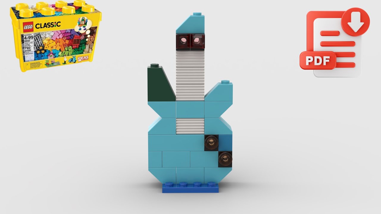 Lego classic 10698 guitar