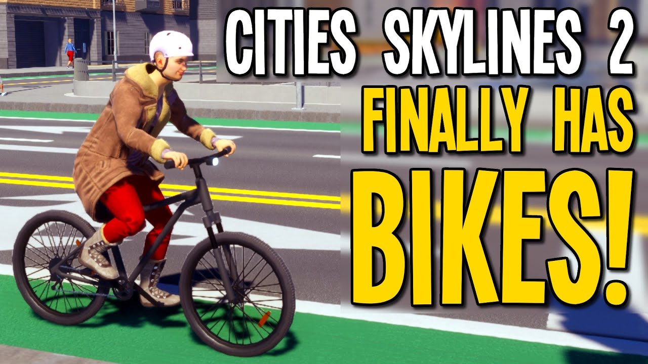 All the FREE Bike Stuff You'll Ever Need in Cities Skylines 2!