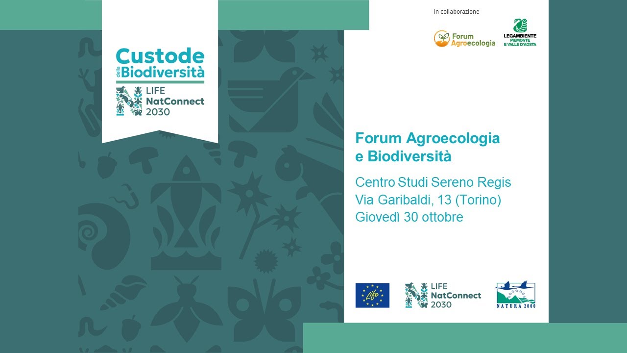 Forum Agroecologia e Biodiversit&agrave; in Piemonte 2025