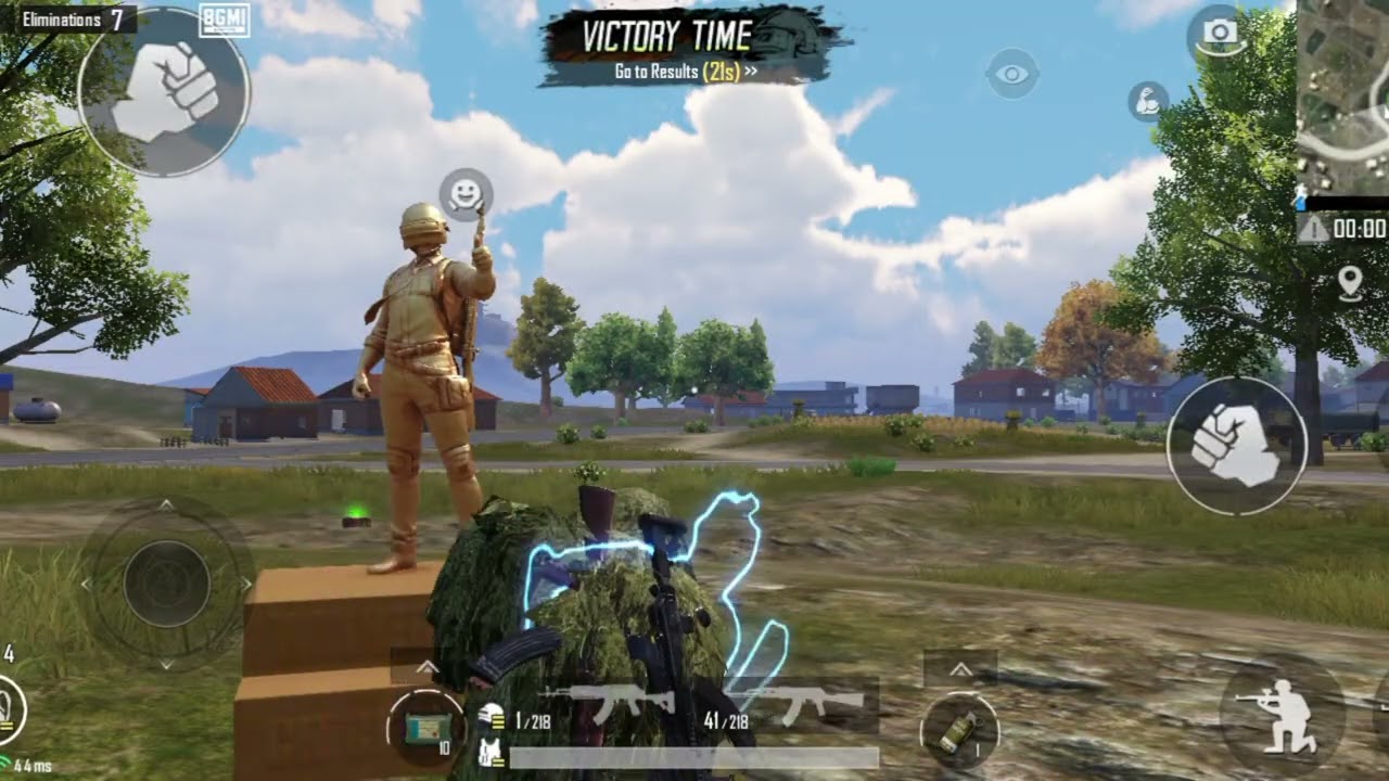 “Last Zone King 👑”“Clutch King of PUBG 🔥”“One Man Army 💀”“Chicken Dinner Moment 🍗”