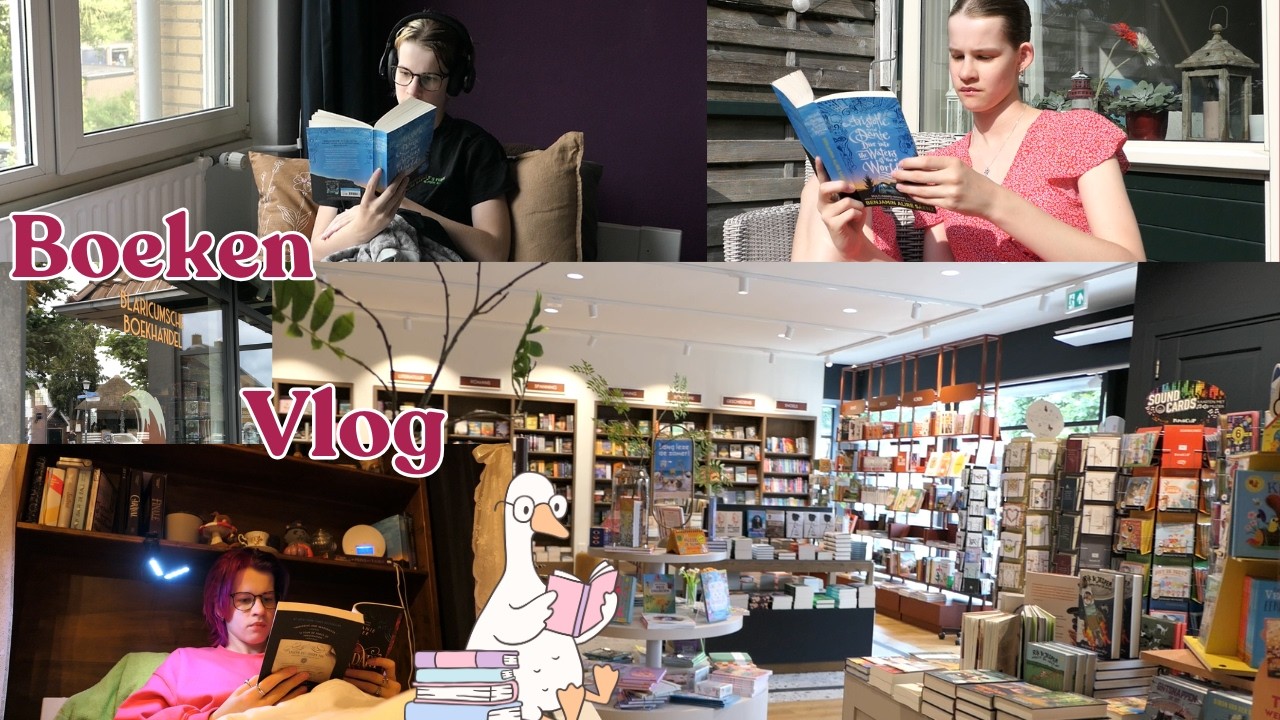 Ik geef lezen een kans | Boeken vlog 📚