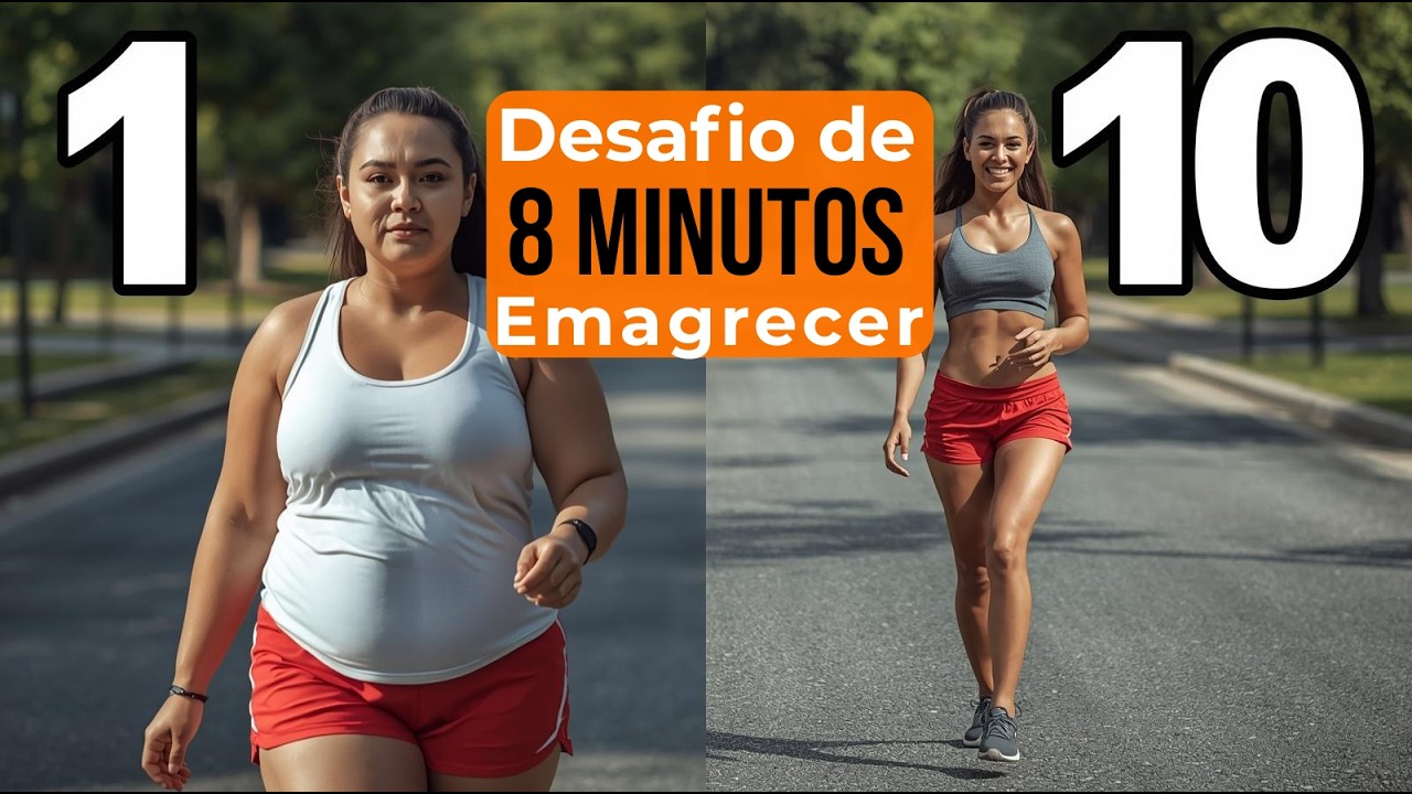 [500 Cal] Desafio 10.000 Passos em Casa para Emagrecer (iniciantes)