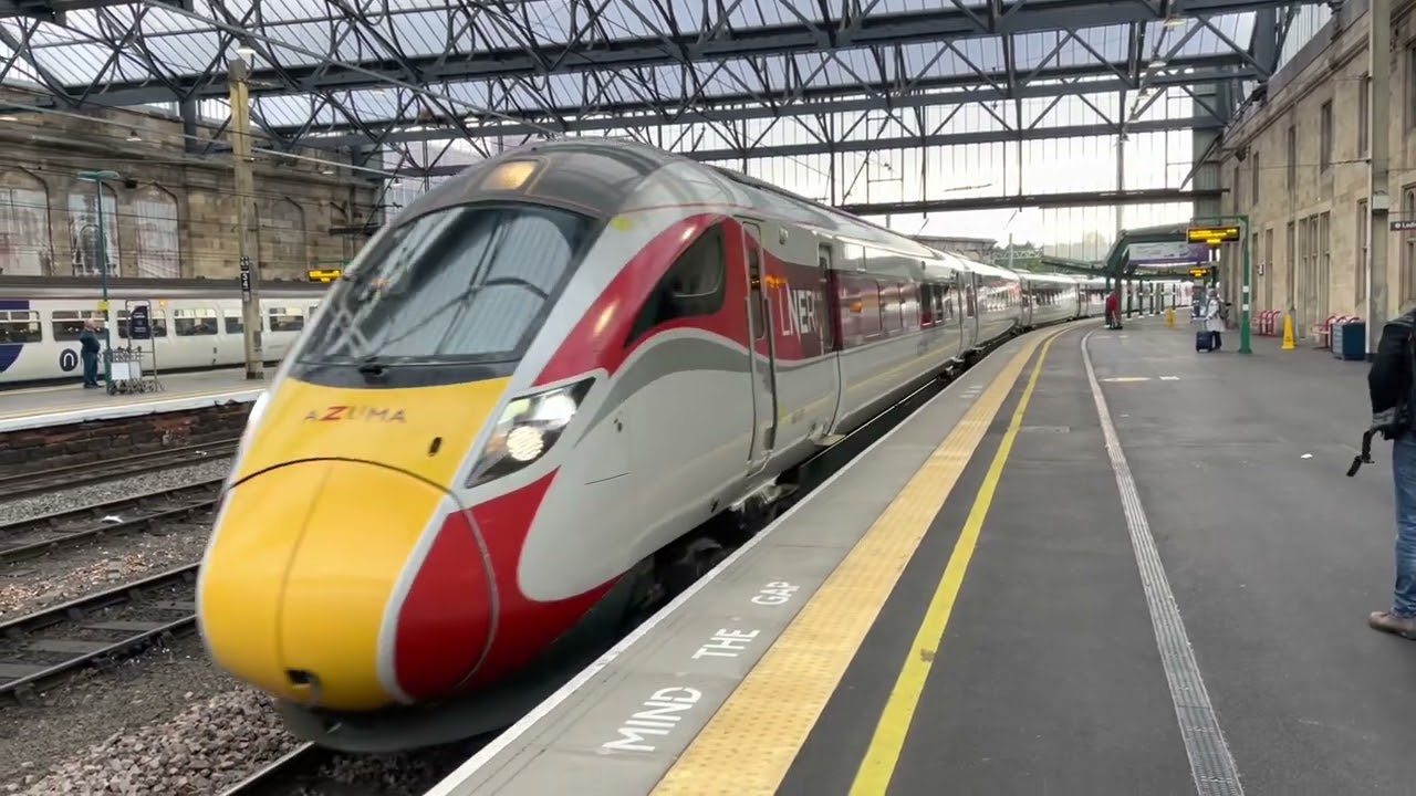 ScotRail Class 156 Dumfries to Carlisle & LNER Azuma Non Stop from Carlisle to Edinburgh Waverley