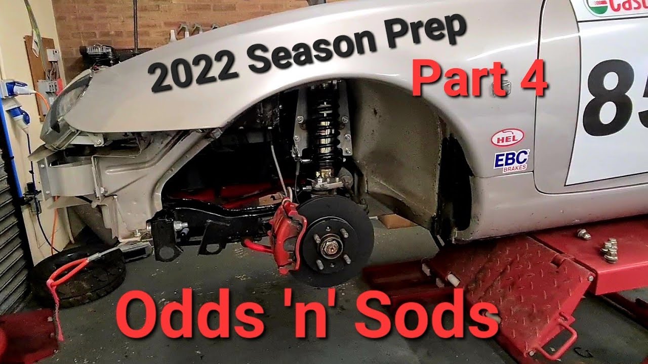 MGF Race Car - Front Suspension, Broken Bolt Extraction & Odds'n'Sods