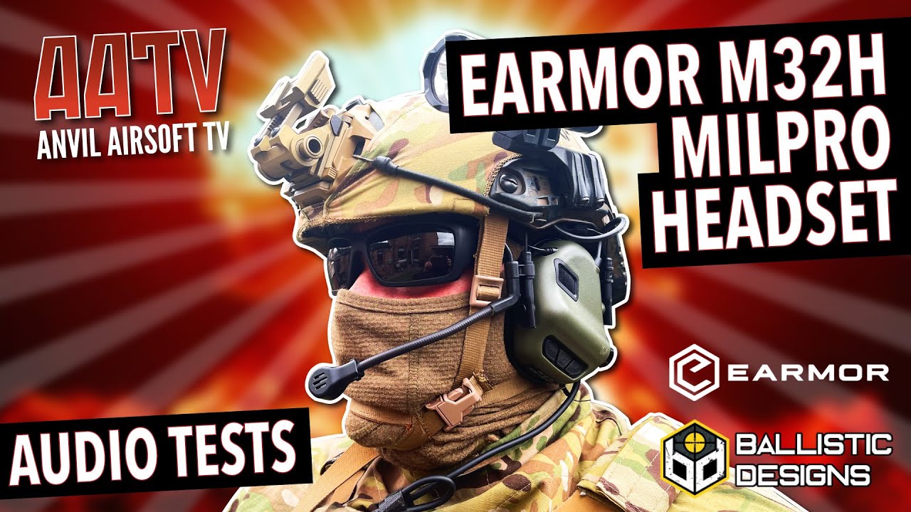 Earmor M32H Mk 3 MilPro Headset | Milsim Headset | AATV EP149