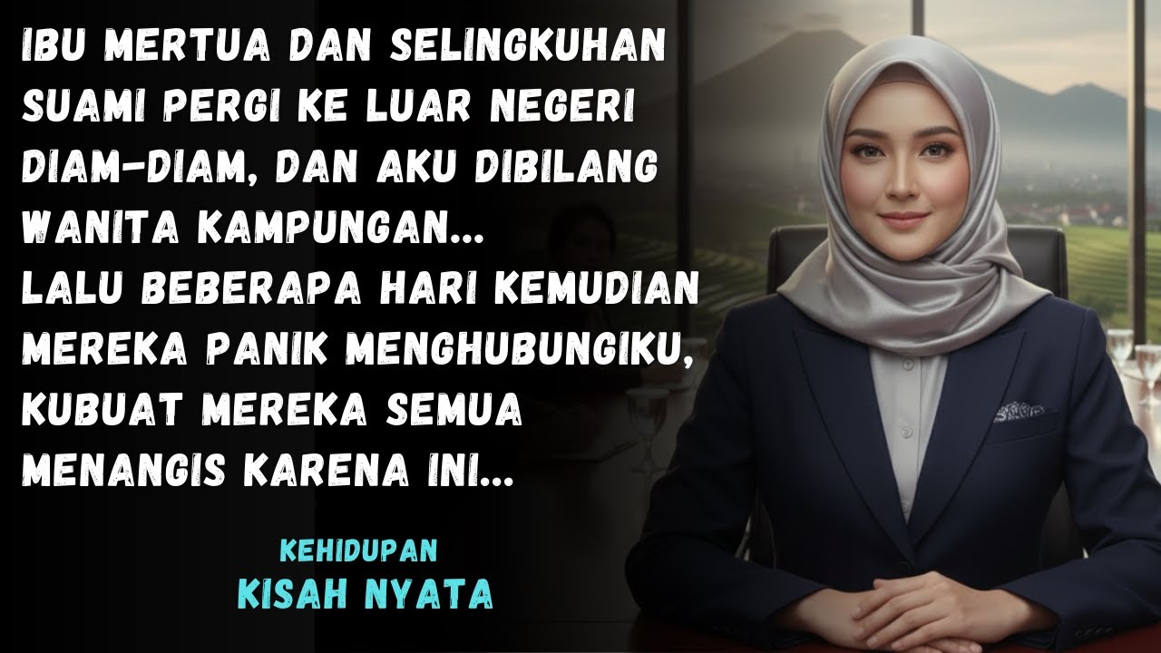 DIAM-DIAM IBU MERTUA DAN SELINGKUHAN SUAMI PERGI LIBURAN KE LUAR NEGERI - KUBALAS MEREKA DENGAN INI