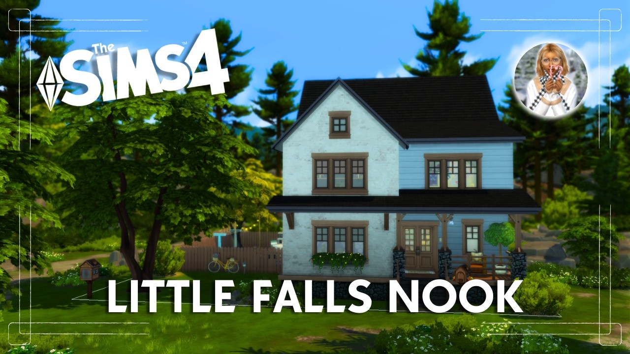 🏡 Little Falls Nook Renovation | The Sims 4 Speed Build (No CC) 🏡