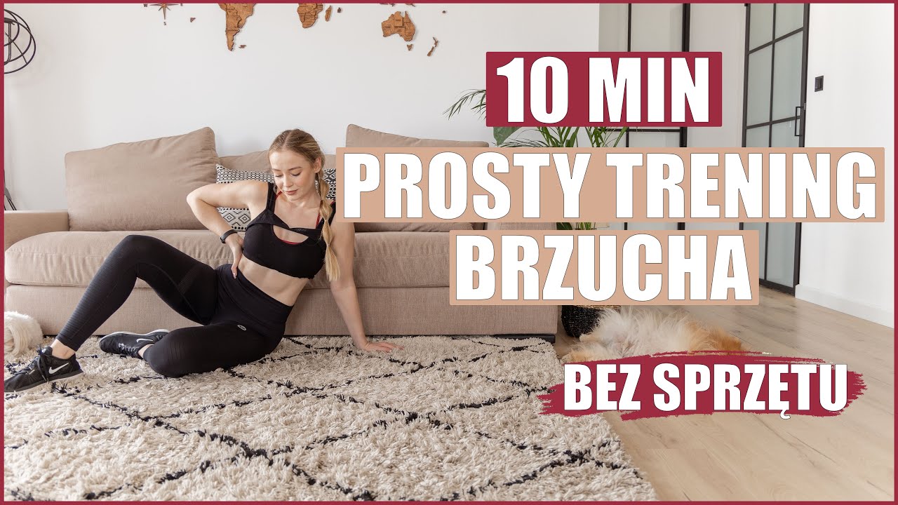 10 MINUTOWY PROSTY TRENING BRZUCHA | NIEOBCIĄŻĄJĄCY SZYI I PLEC&Oacute;W