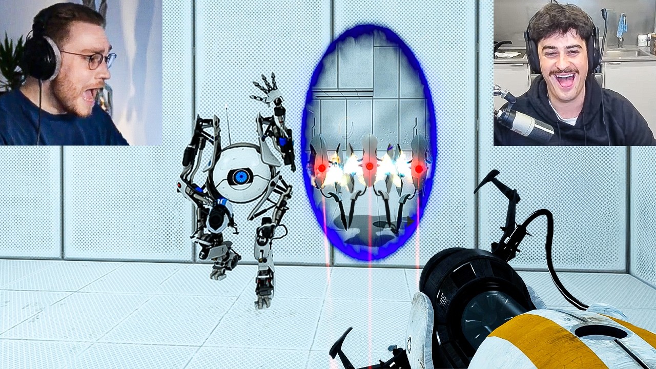 Can Two Idiots Beat Portal 2?