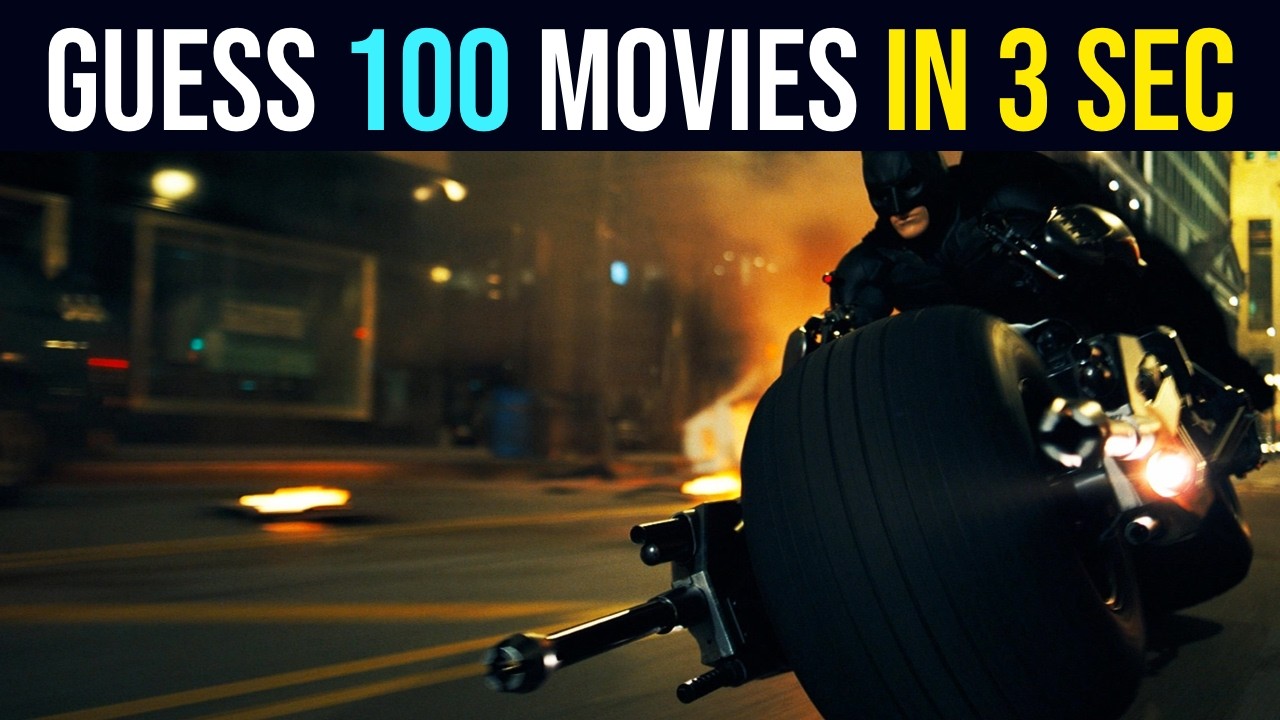 Guess 100 Movies in 3 Seconds | By the Scene: Top 100 Greatest Films Quiz