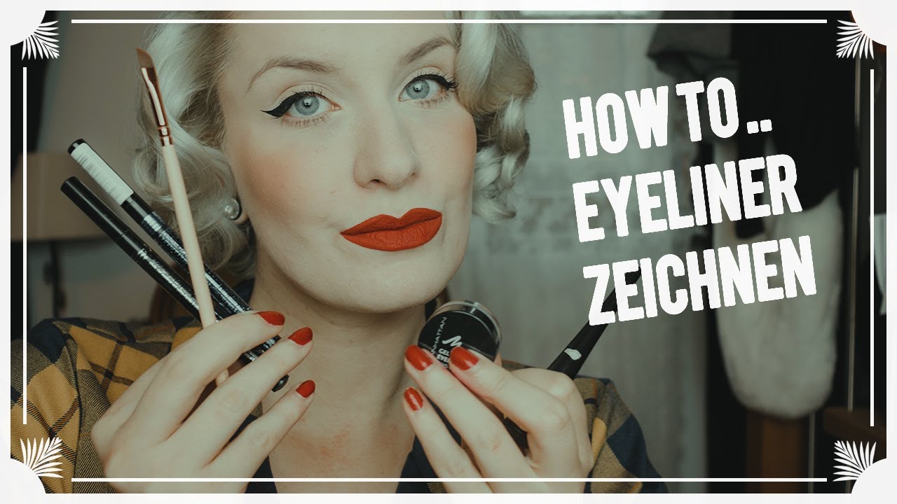 Winged Eyeliner Tutorial / Verschiedene Liner + How to use