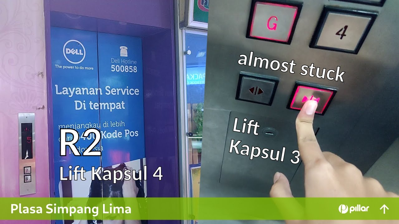 [R2] Pillar (former Dong Yang) Scenic Elevators · Plasa Simpang Lima, Semarang