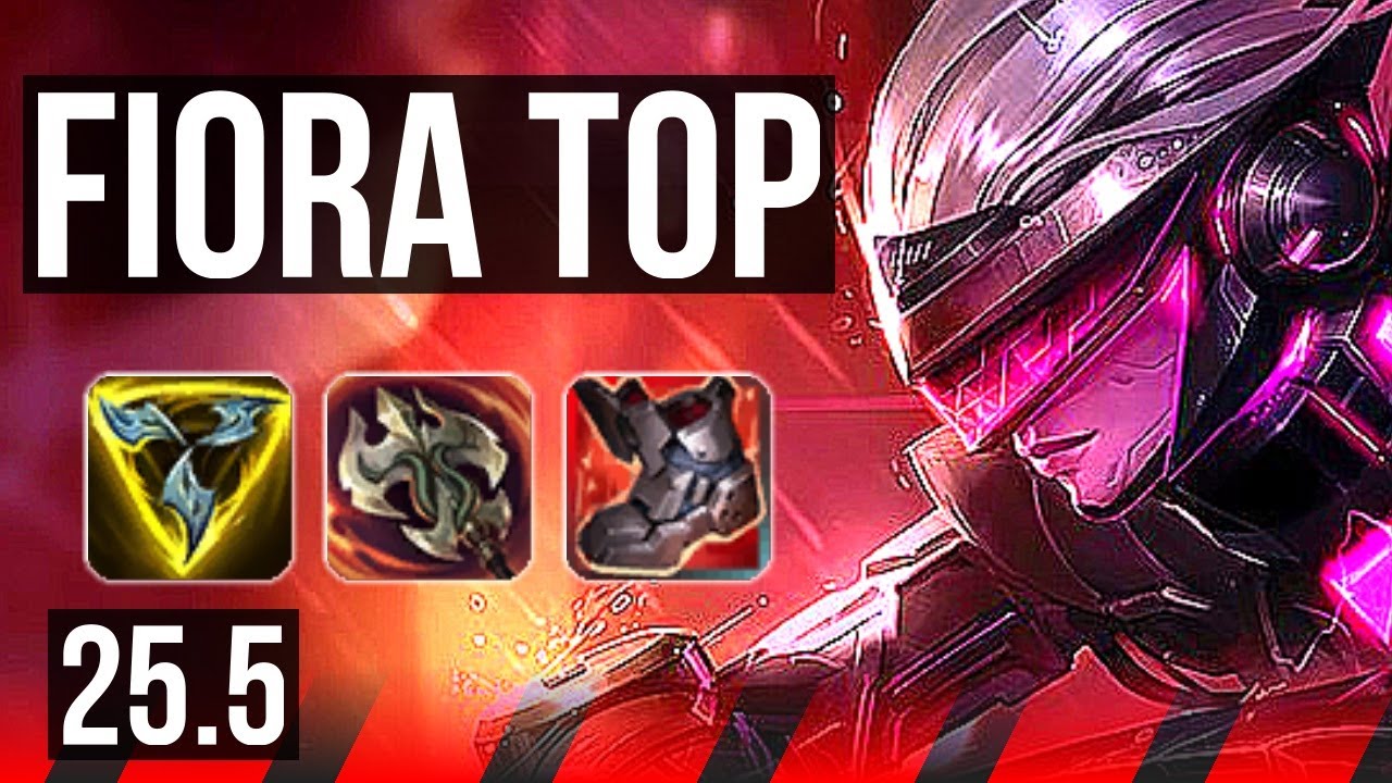FIORA vs GAREN (TOP) | EUNE Grandmaster | 25.5