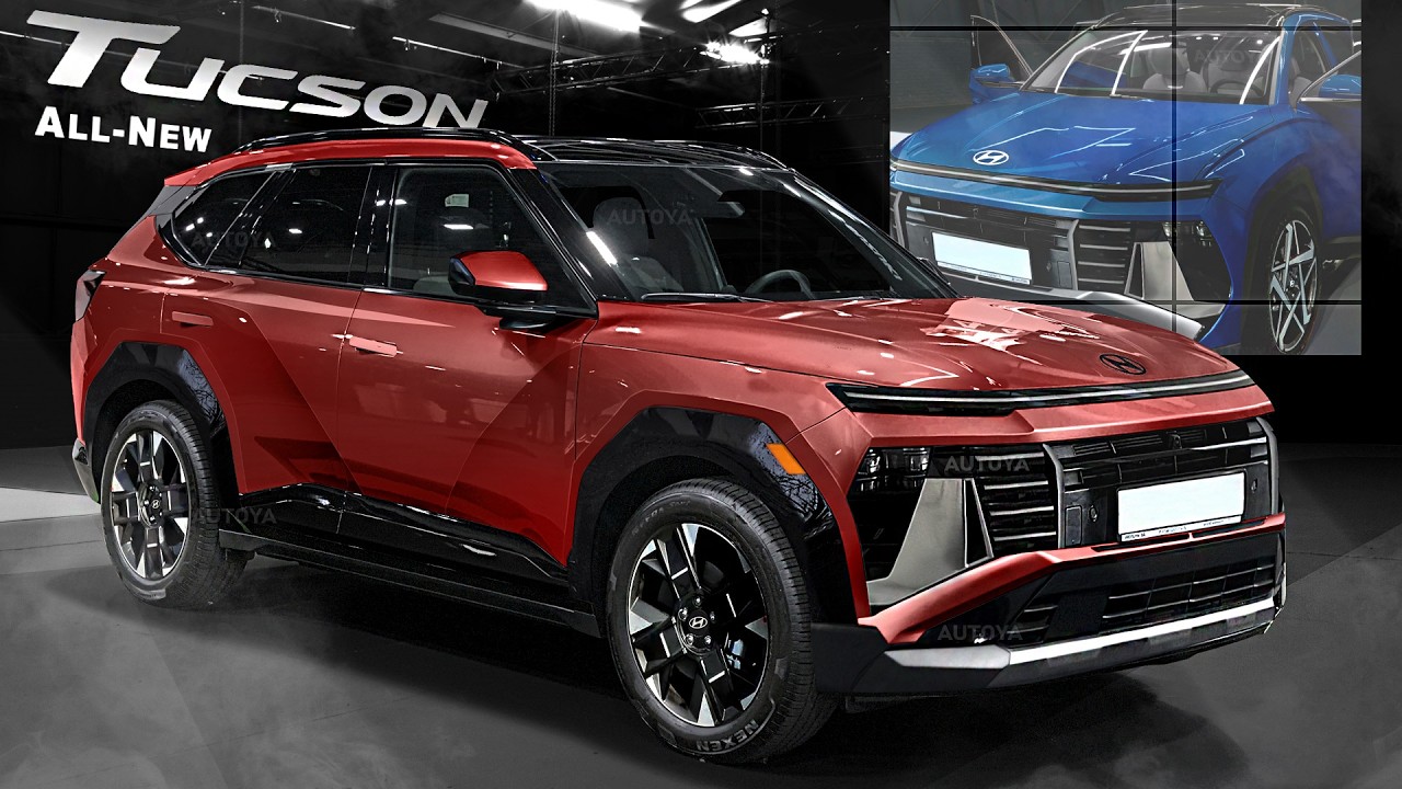 All-New 2027 Hyundai Tucson - FIRST LOOK after the First Spy-Shots