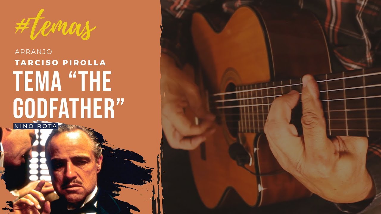 Música Tema o Poderoso Chefão no Violão - The Godfather Theme - Fingerstyle Guitar