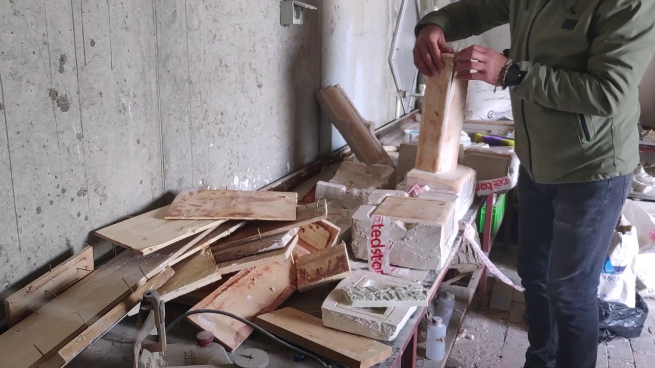 RTV2 KALIP SİLİKONa POLYESTER DÖKÜM (part4) #art #sanat #heykel