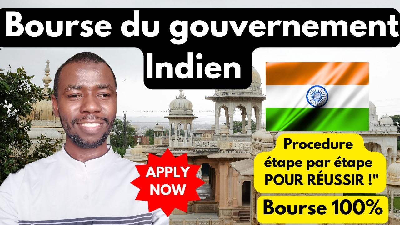 🎓 Bourse ICCR 2025 : &Eacute;tudiez GRATUITEMENT en Inde avec une Bourse Compl&egrave;te ! 🇮🇳✨