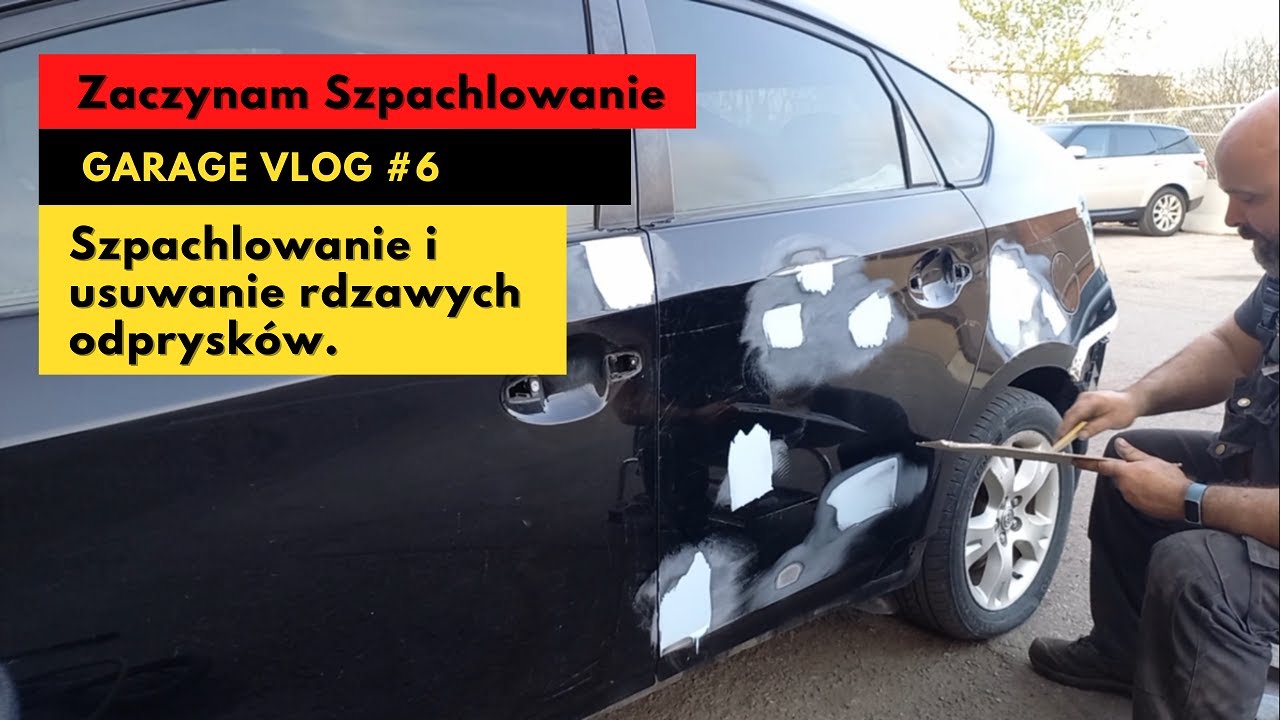 Garage Vlog #6 szpachlowanie czas zacząć