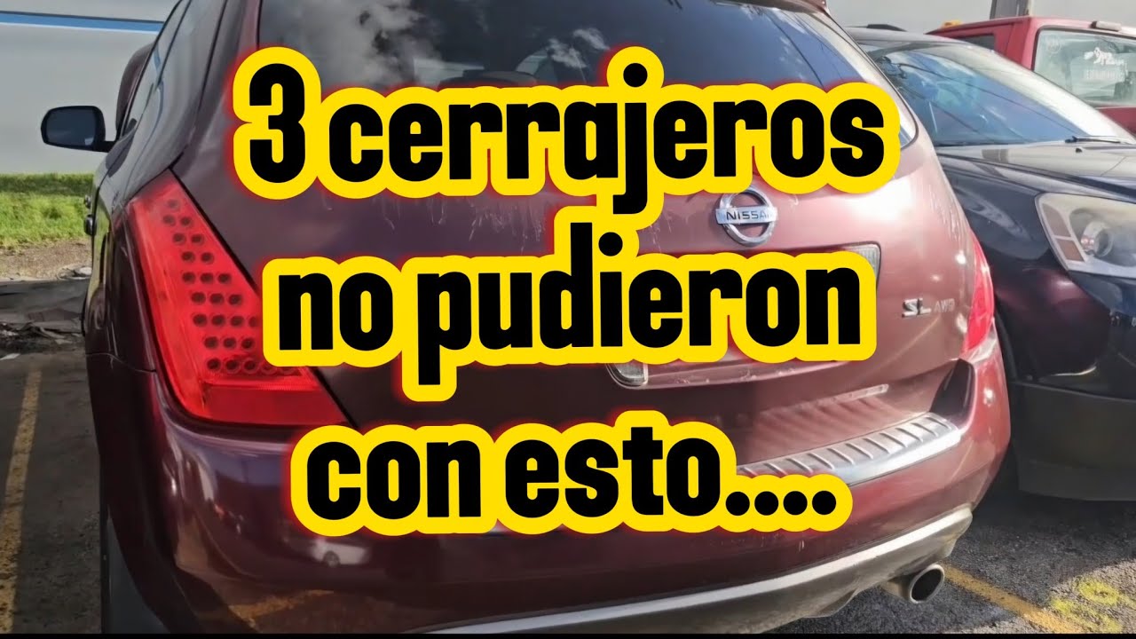 NISSAN MURANO 2006 NO PRENDIA .