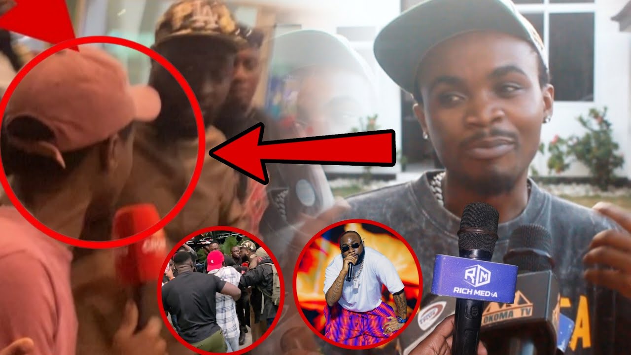 MTANGAZAJI WA CROWN MEDIA ALIYEPIGWA NGUMI NA DAVIDO AMCHANA LIVE/ 