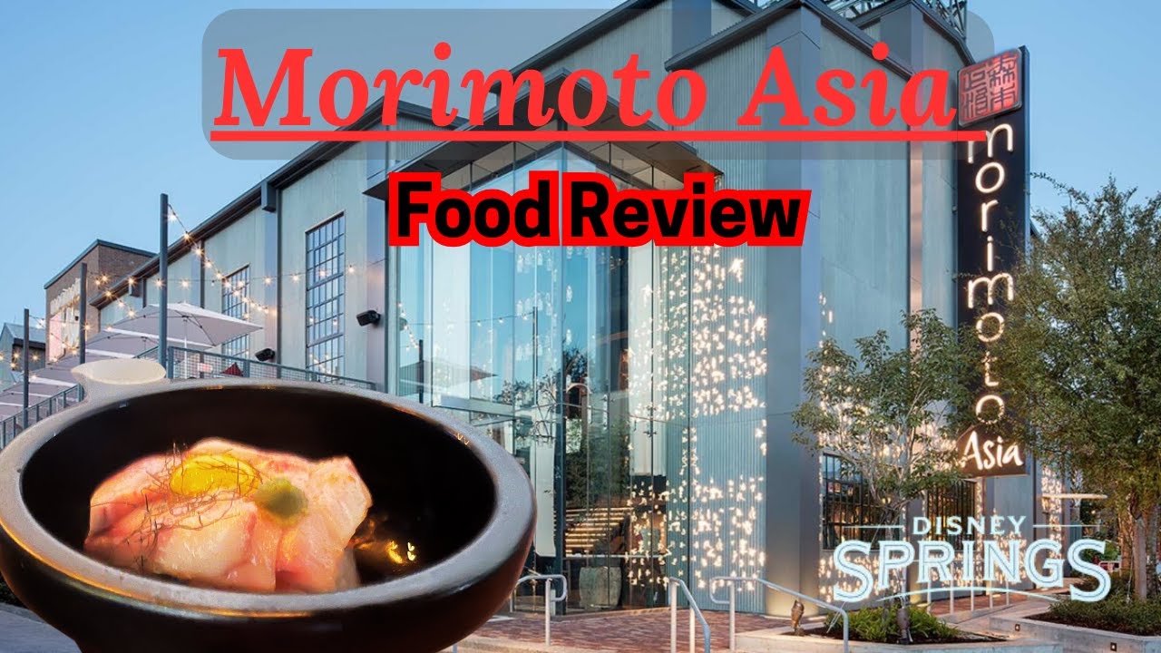 We Tried the Wildest Food at Morimoto Asia Disney Springs!
