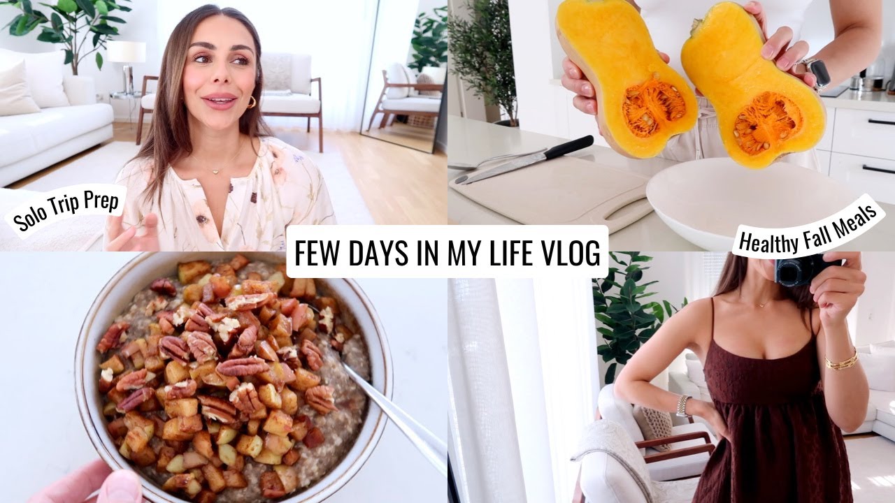 VLOG | Подготовка к поездке, уютные и полезные осенние блюда и запуск новых пищевых добавок | Энн...