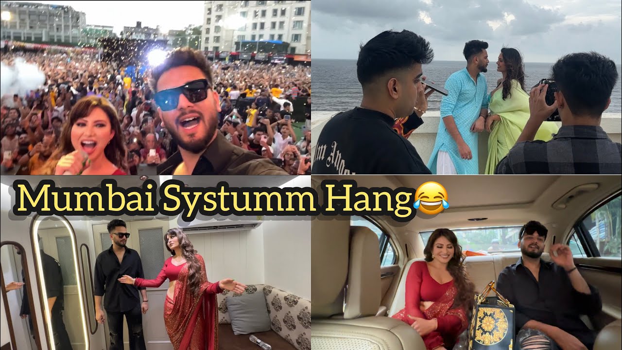 Urvashi Aur Esha Ke Sath Bombay Ka Systumm Hang😂