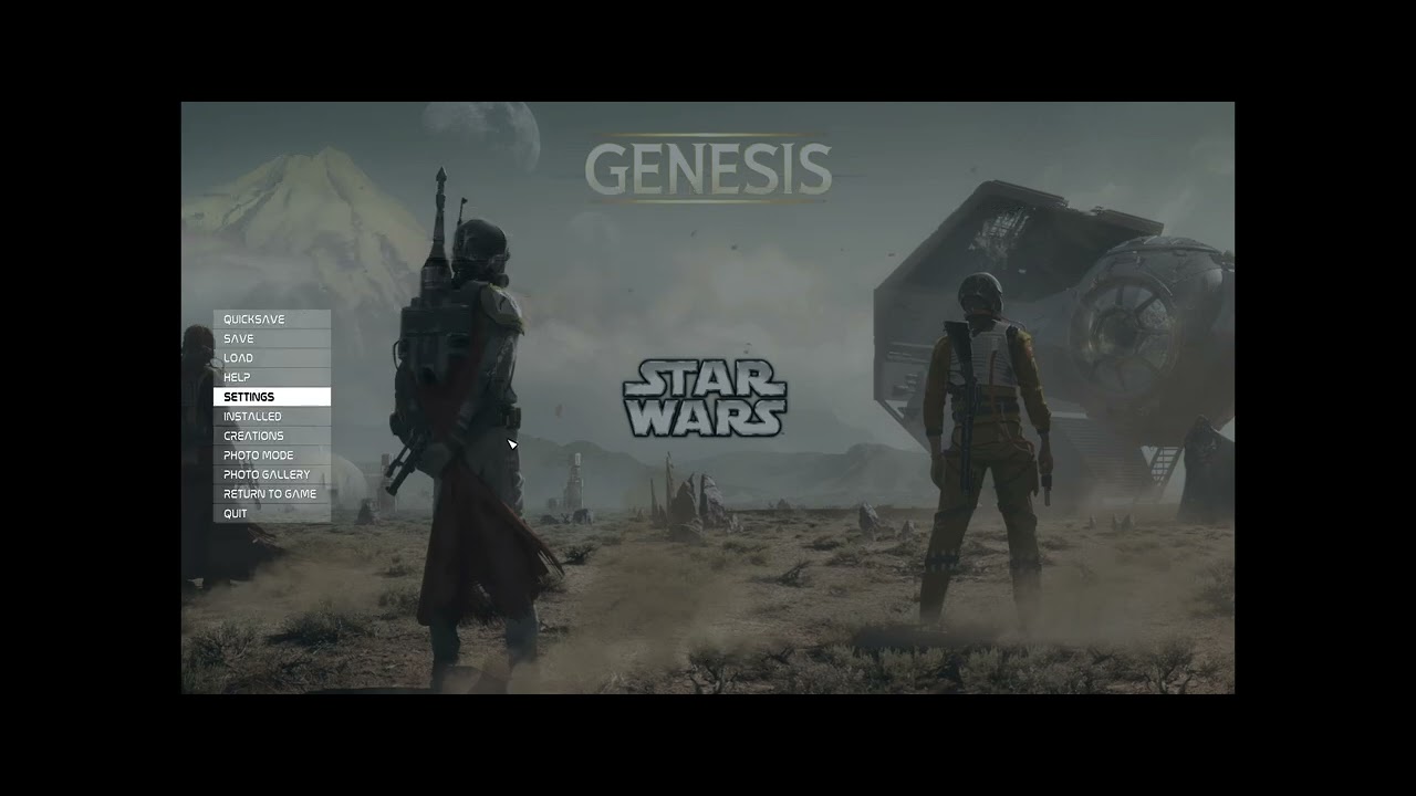 Star Wars Genesis, Starfield mod, Part 1