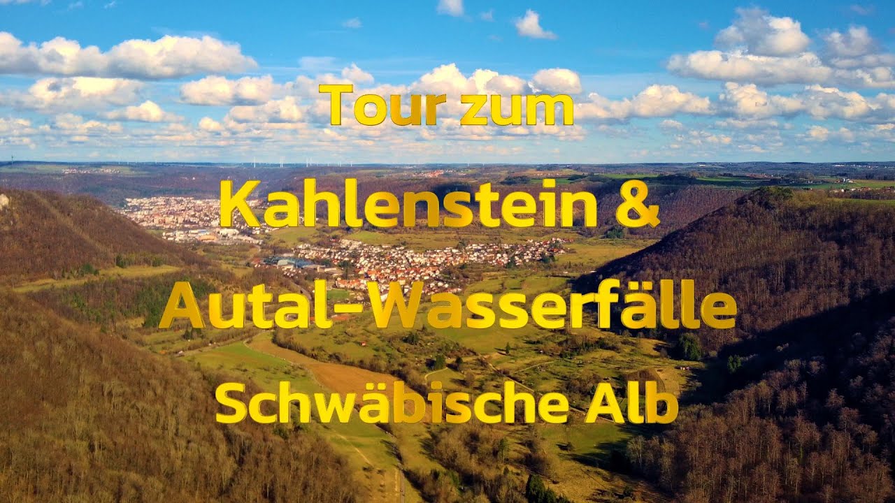 Kahlenstein & Autal-Wasserf&auml;lle zur M&auml;rzenbecherbl&uuml;te I Schw&auml;bische Alb