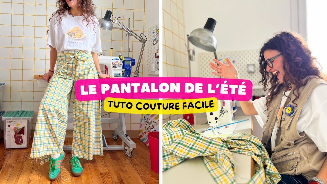 TUTO PANTALON THAILANDAIS SUR MESURE ! (facile & rapide !)